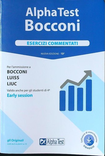 Alpha test bocconi - bocconi., esercizi
