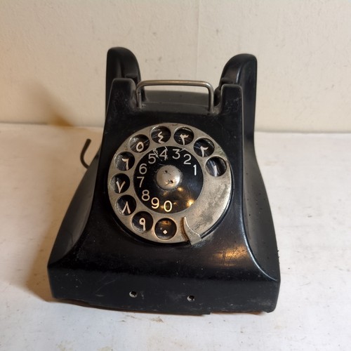 Vintage bakelite telephone - vintage,