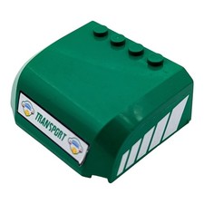 LEGO parabrezza verde