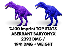 Aberrant Baryonyx 2393 / 1941 DMG + PESO Arca Sopravvivenza Ascesa Ufficiale PVE