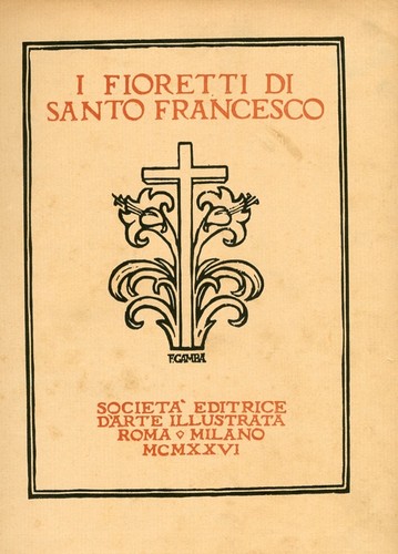 Fioretti santo francesco - i,