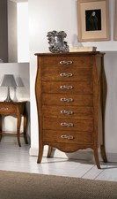 CASSETTIERA COLOR NOCE CON