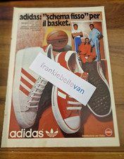 Advertising Italian Pubblicità Werbung BASKET : Scarpe ADIDAS Basket ( 1978 )