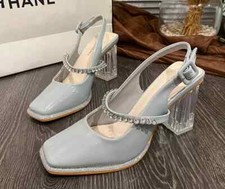 Decolte scarpe donna 8 azzurro
