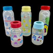 5 1980’s Baby Bottles Cherub