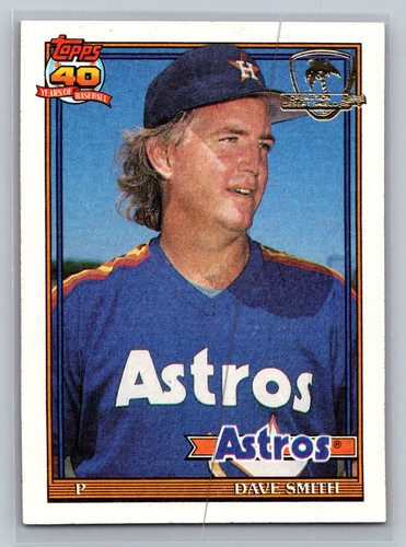 1991 topps 215 dave - #215,