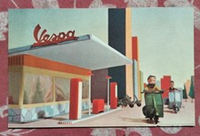 Cartolina Pubblicitaria Vespa