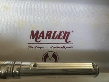 🔴 MARLEN penna sfera ARGENTO 925 e lacca gialla garanzia astuccio vintage
