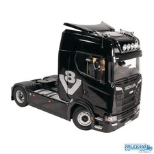 NZG Scania 730S nero V8