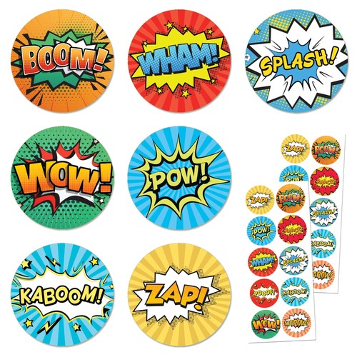 Supereroi adesivi per - supereroi, bambini