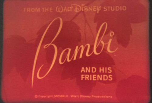 Bambi his friends - “bambi, &