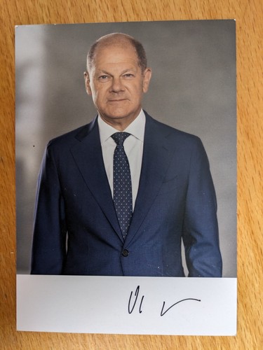 Biglietto autografo firmato