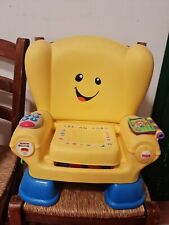 Sedia Gialla Poltroncina Fisher Price Gioco Bambini