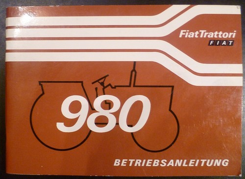 Fiat trattore 980 - trattore, +