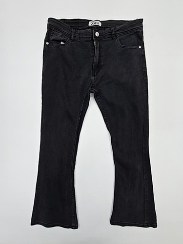 Jeans zara uomo nero dritto - zara,
