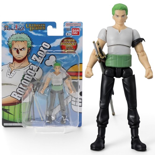 Action figure roronoa zoro one - action,
