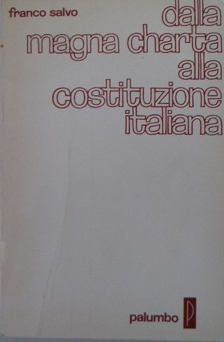 Dalla magna charta - magna, alla