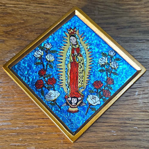 Targa quadro religioso - , perù