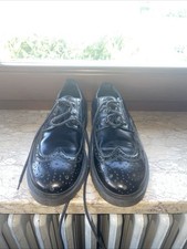 scarpe uomo classiche eleganti francesine 40 41 42 43 44 45   nere e blu .  ytb