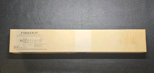 Models fokker d7 balsa - models,