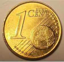 R4 ERRORE  1 CENT EURO 1999