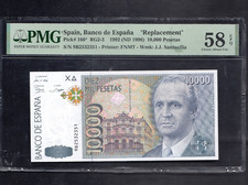1000 pesetas 1992 serie - 1000,