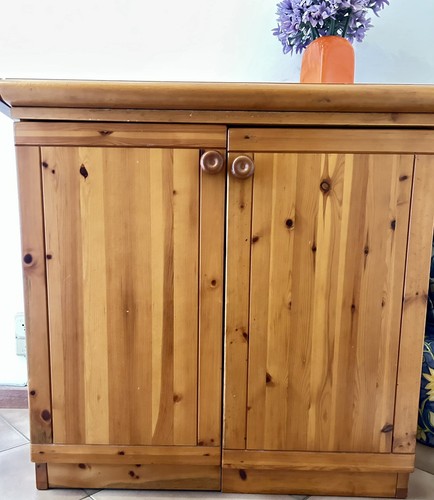 Mobile legno noce scomparto - mobile,