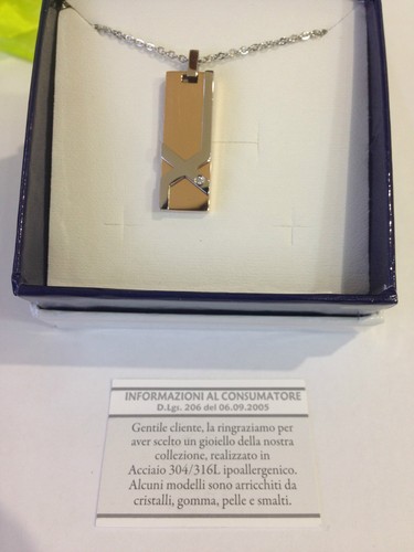 Collana ciondolo uomo - collana,