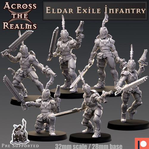Eldar exile fanteria squadra - eldar,