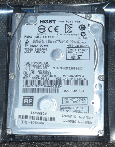 Hgst z5k500 320 - hgst, z5k500-320