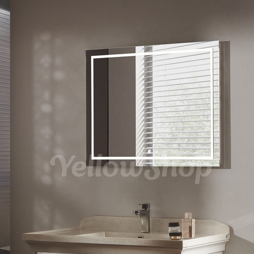 Specchiera led l90xh70 - specchiera,