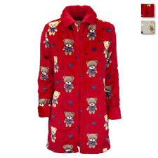 Vestaglia donna con zip Orsacchiotti di Daunex in Pile coral X991