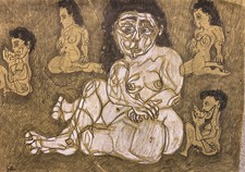 Disegno a matita e pastello