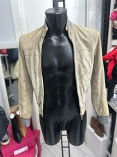 Kaos Giacca In Pelle Usato Uomo Man Tg42 Beige LLV1551