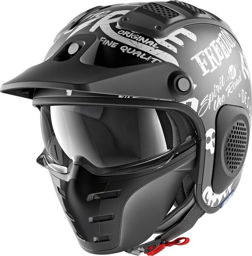 Casco jet shark drak - casco, x-drak