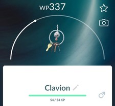 👻PokeMon Go Clavion #0707-