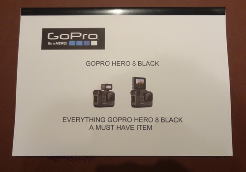 Pro hero black flip book - go,