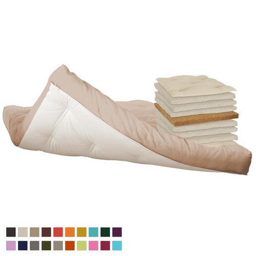 Materasso futon cocco cotone - e,