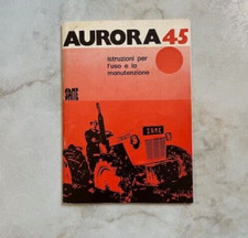 Same Aurora 45 istruzioni per l'uso e la manutenzione