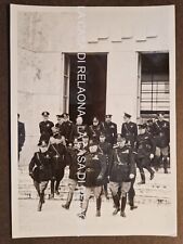 FOTO FOTOGRAFIA MUSSOLINI A ROMA Istituto Alta Matematica - ANNO 1940