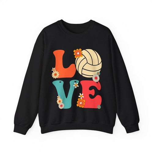 Felpa love pallavolo girasole - love,