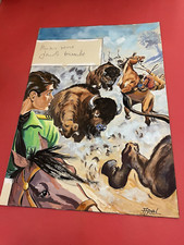 Albi di Capitan Miki tavola copertina originale n.93 Apal ottimo stato