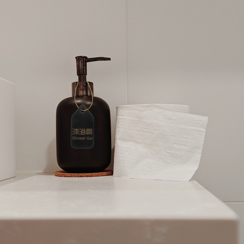 Etichetta del bagno - etichetta, etichette
