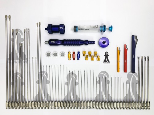 Set cannule corpo completo - set,