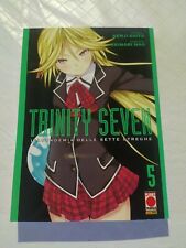 TRINITY SEVEN 5 prima stampa - Planet Manga Buonissime condizioni