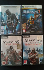 Assassin’s Creed (I, II), Assassin’s Creed Brotherhood e Dead Rising 2