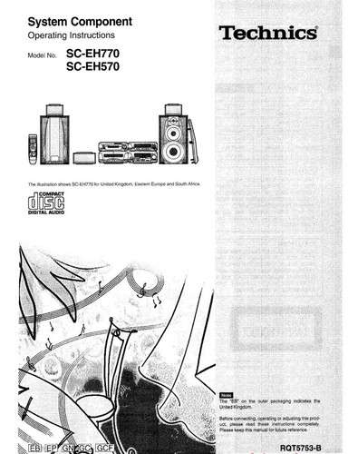 Technics eh570 - technics, sc-eh570