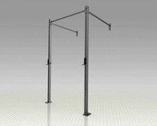 POWER RACK MONTATO A PARETE &
