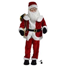Babbo natale rosso grande con - rosso,