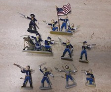 soldatini atlantic 1/32 West Custer Completo 